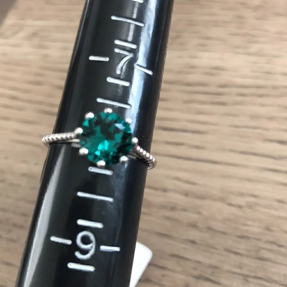 Swarovski authentic Crystals Ring White Rhodium plated